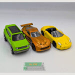 Die‑Cast Metal Cars Trio