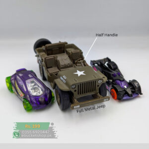 Mixed Racers + Metal Army Jeep